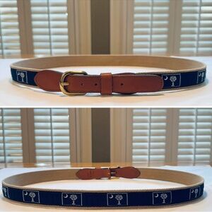 Stylish Men’s Woven Ribbon Belt, Zep-Pro, Size 42 Fit